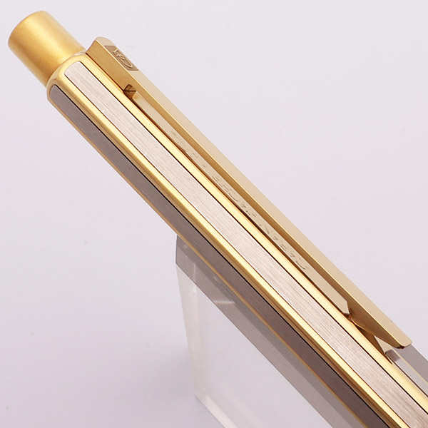 Caran D'Ache Ecridor Mechanical Pencil - Stainless Steel + Gold